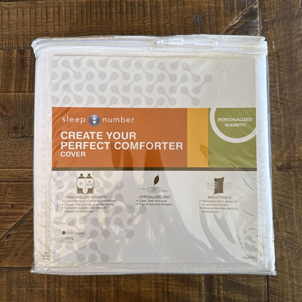 Sleep Number Create Your Perfect Comforter Insert Full/Queen Down Alternative